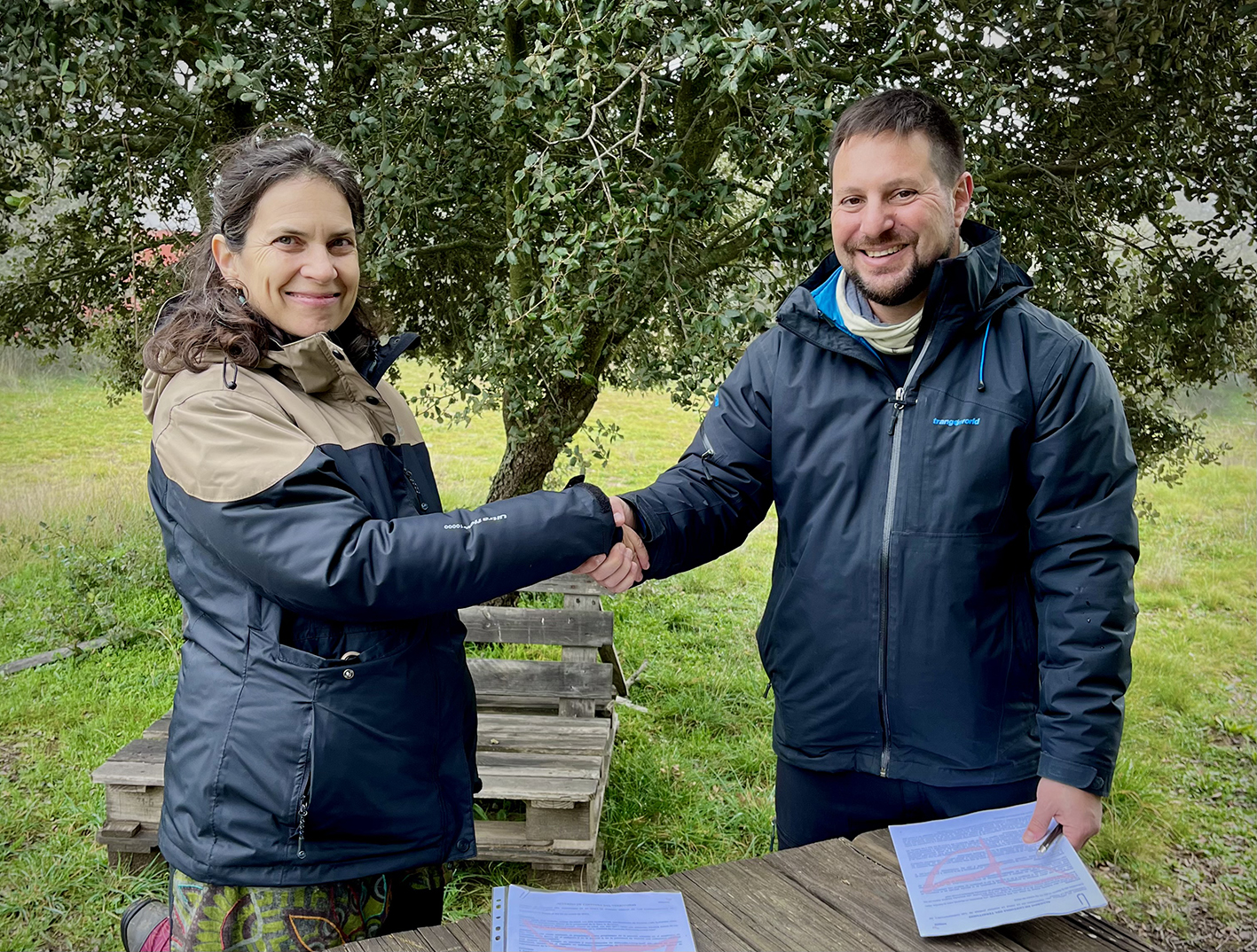 Firma del acuerdo de Custodia del Territorio en la finca “La Biodera” para preservar la biodiversidad y paisajes naturales.